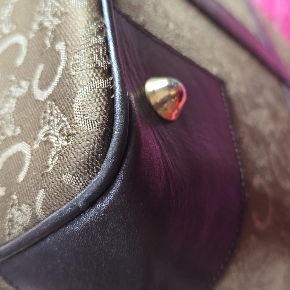 Celine Vintage Brown Monogram Duffel Bag - Picture 5 of 12